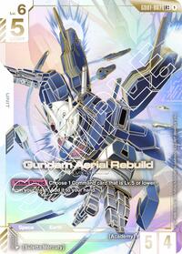 Gundam Aerial Rebuild (LR++) | Newtype Rising | LR++ | Holofoil | #GD01-067
