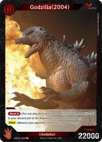 Godzilla (2004) | Booster Set 1: Godzilla VS. Godzilla | SR | Normal | #EBP01-008