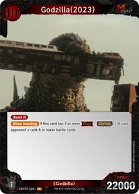 Godzilla (2023) | Booster Set 1: Godzilla VS. Godzilla | P | Foil | #EBP01-009+
