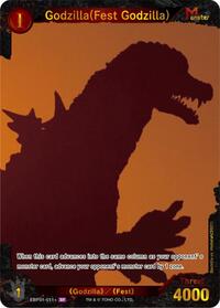 Godzilla (Fest Godzilla) | Booster Set 1: Godzilla VS. Godzilla | SP | Foil | #EBP01-011+