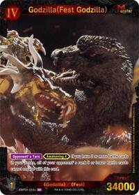 Godzilla (Fest Godzilla) | Booster Set 1: Godzilla VS. Godzilla | SP | Foil | #EBP01-014+
