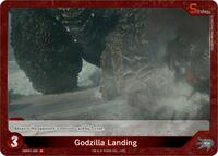 Godzilla Landing | Booster Set 1: Godzilla VS. Godzilla | R | Normal | #EBP01-030