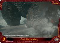 Godzilla Landing | Booster Set 1: Godzilla VS. Godzilla | SP | Foil | #EBP01-030+