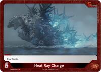 Heat Ray Charge | Booster Set 1: Godzilla VS. Godzilla | C | Normal | #EBP01-032