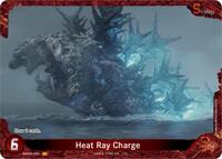 Heat Ray Charge | Booster Set 1: Godzilla VS. Godzilla | P | Foil | #EBP01-032+