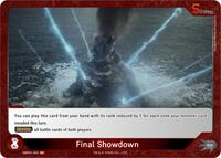 Final Showdown | Booster Set 1: Godzilla VS. Godzilla | SR | Normal | #EBP01-033