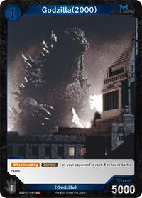 Godzilla (2000) | Booster Set 1: Godzilla VS. Godzilla | UC | Normal | #EBP01-041