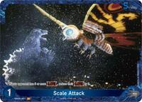 Scale Attack | Booster Set 1: Godzilla VS. Godzilla | P | Foil | #EBP01-061+