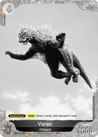 Varan | Booster Set 1: Godzilla VS. Godzilla | P | Foil | #EBP01-069+