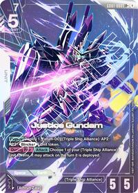 Justice Gundam (LR+) | Newtype Rising | LR+ | Holofoil | #GD01-066