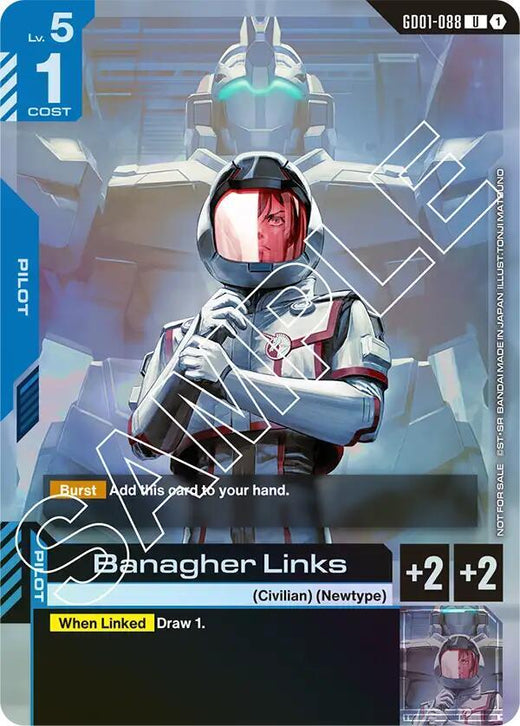 Banagher Links (Launch Event) GD01-088 Uncommon Holofoil