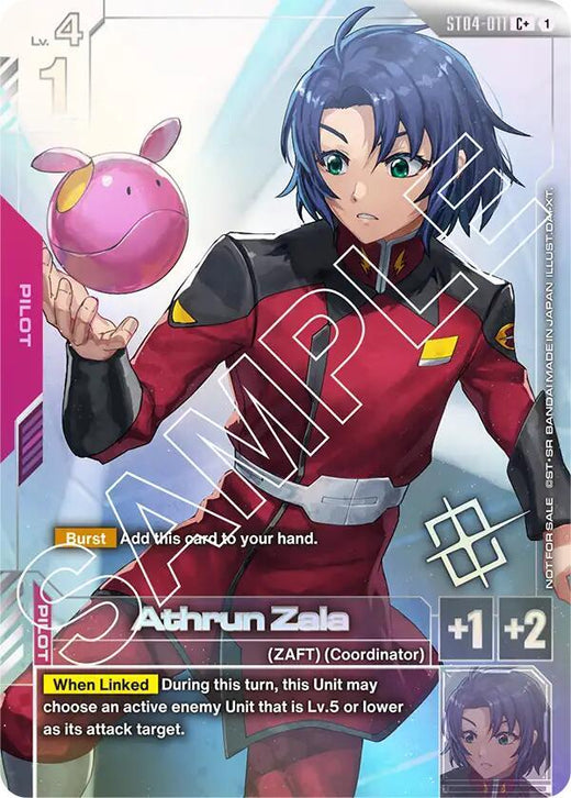Athrun Zala (Store Tournament Winner Pack 01) ST04-011 C+ Holofoil