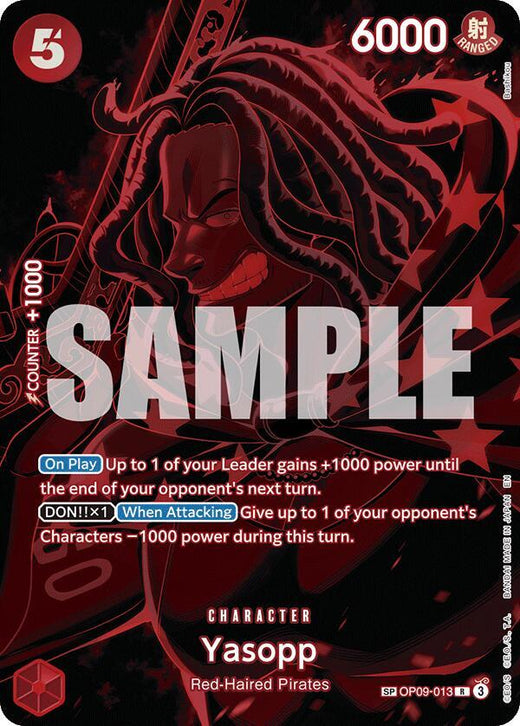 Yasopp (SP) OP09-013 R Foil