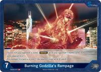 Burning Godzilla's Rampage | Starter Deck: Heisei Series | SD | Normal | #ESD02-015