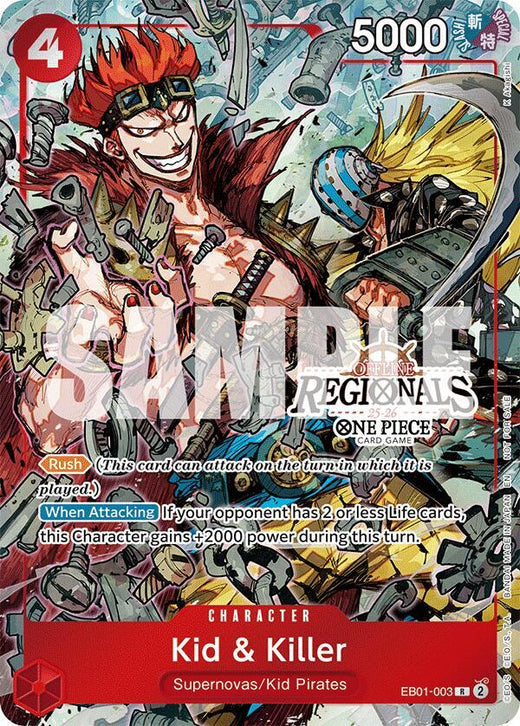Kid & Killer (Offline Regional Participation Pack 2025 Vol.2) EB01-003 R Foil