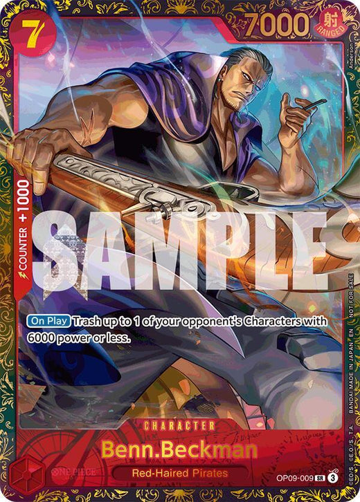 Benn.Beckman (Championship 25-26 Offline Regionals Season 2) OP09-009 SR Foil
