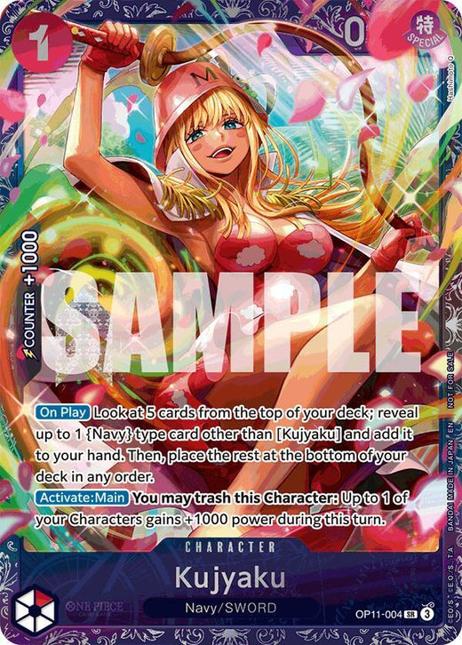 Kujyaku (Treasure Cup August 2025) OP11-004 SR Foil