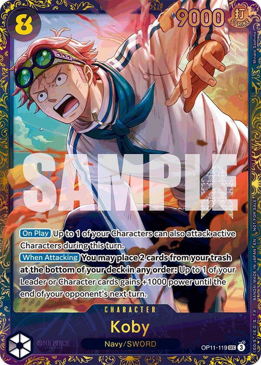 Koby (Treasure Cup August 2025) OP11-119 SEC Foil