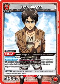Eren Jaeger (107) | UE10ST: Attack on Titan Starter Deck | Super Rare | Normal | #UE10ST/AOT-1-107