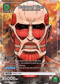 Colossal Titan (R*) | UE10ST: Attack on Titan Starter Deck | Rare 1-Star | Foil | #UE10ST/AOT-1-113
