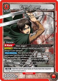 Eren Jaeger (092) | UE10BT: Attack on Titan | Super Rare | Foil | #UE10BT/AOT-1-092