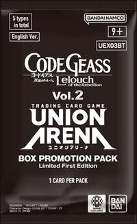 Union Arena: CODE GEASS: Lelouch of the Rebellion Vol.2 - Box Promotion Pack
