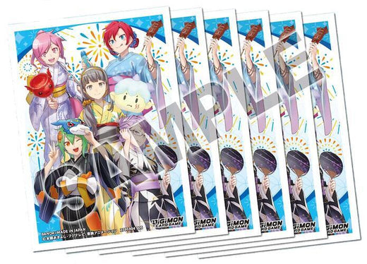 Digimon Card Game Official Sleeves - Festival Heroines (Premium Heroines Set) (60-Pack)