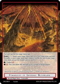Fumaroles of Infernal Bloodlava | Descent into the Raven's Catacombs | Rare | Normal | #DRC-098 R