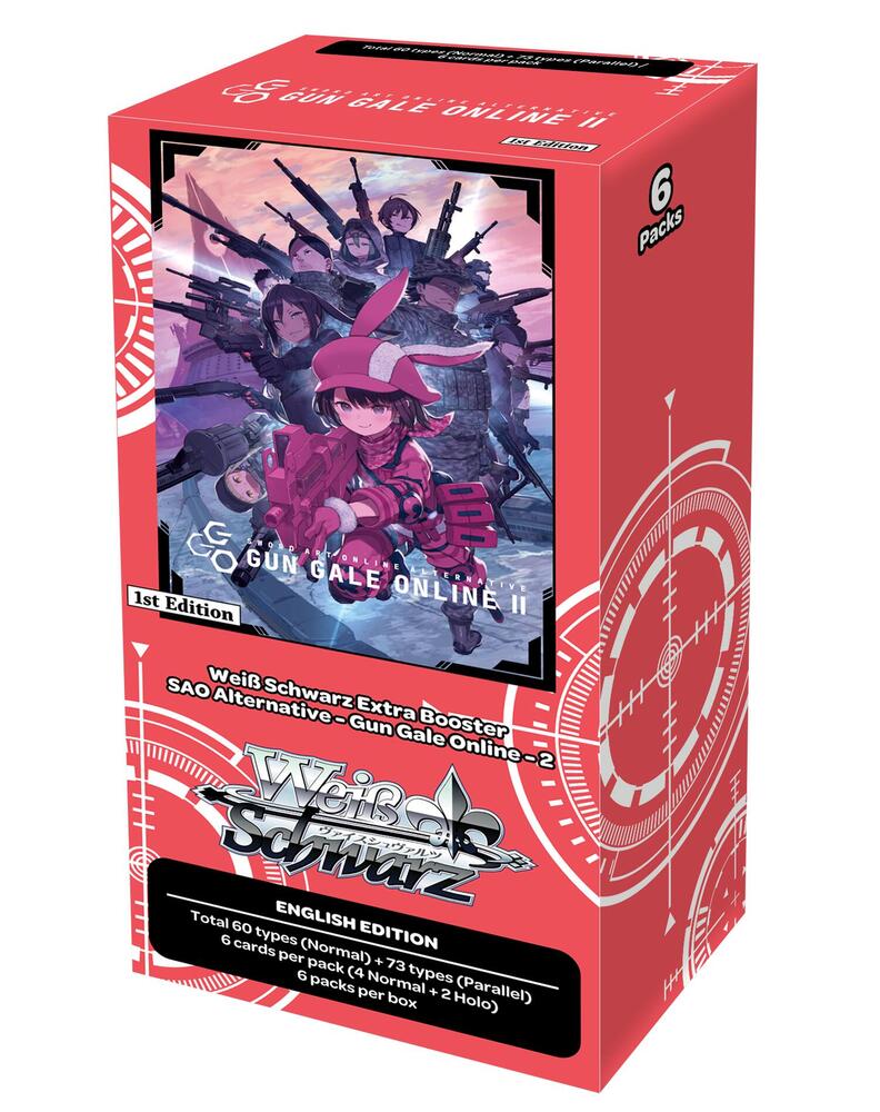 Weiss Schwarz: SAO Alternative–Gun Gale Online–2 Extra Booster