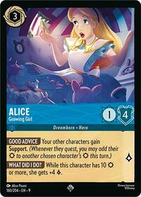 Alice - Growing Girl 160/204 Super Rare