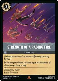 Strength of a Raging Fire 201/204 Rare