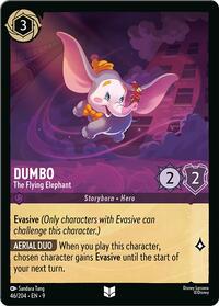 Dumbo - The Flying Elephant 46/204 Uncommon