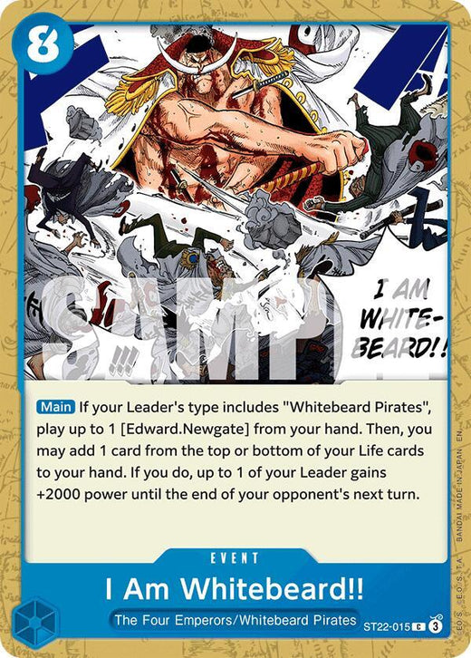 I Am Whitebeard!! ST22-015 C