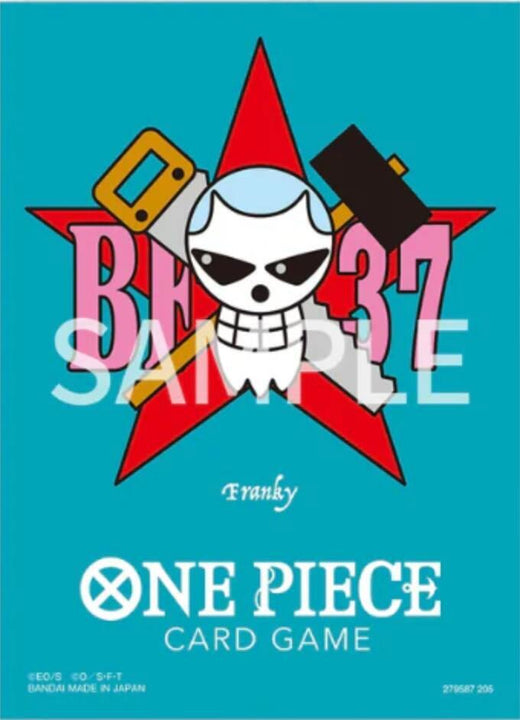 One Piece Card Game Official Sleeves - Premium Franky (70-Pack)