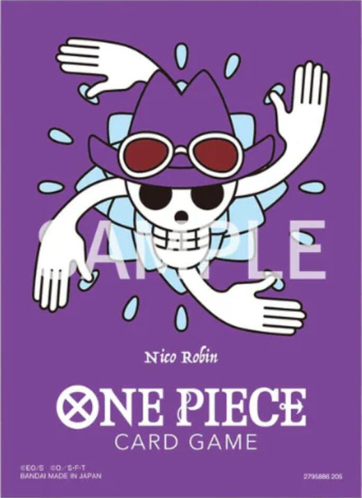 One Piece Card Game Official Sleeves - Premium Nico Robin (70-Pack)