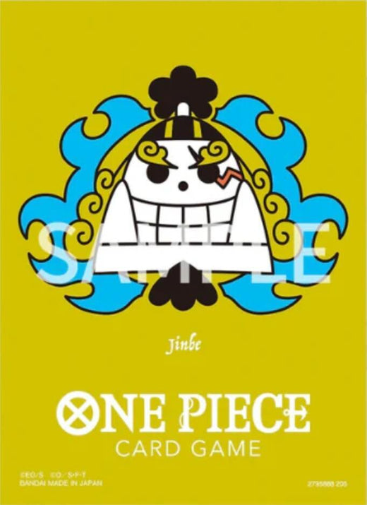 One Piece Card Game Official Sleeves - Premium Jinbe (70-Pack)