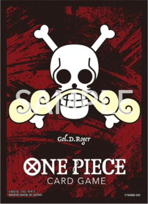 One Piece Card Game Official Sleeves - Premium Gol.D.Roger (70-Pack)