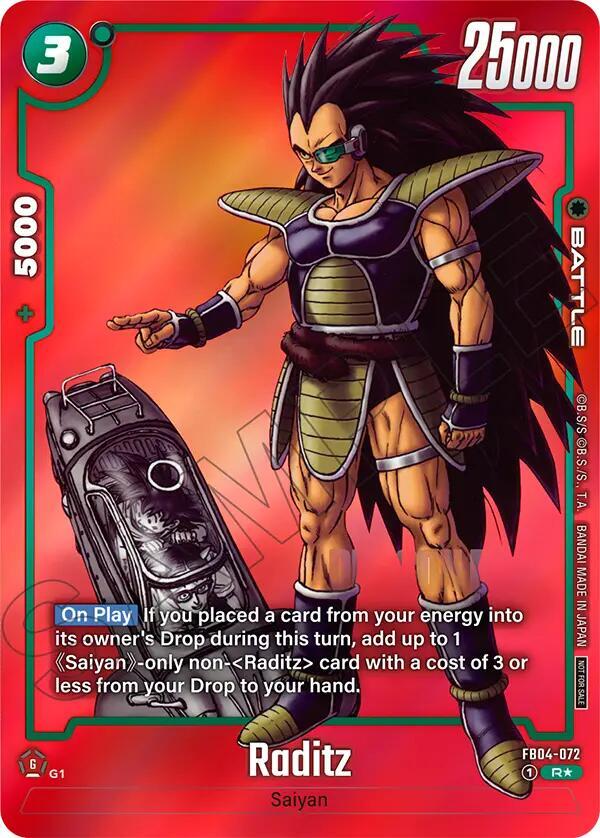 DBS Fusion World: Tournament and Championship Promos Singles 3/4
