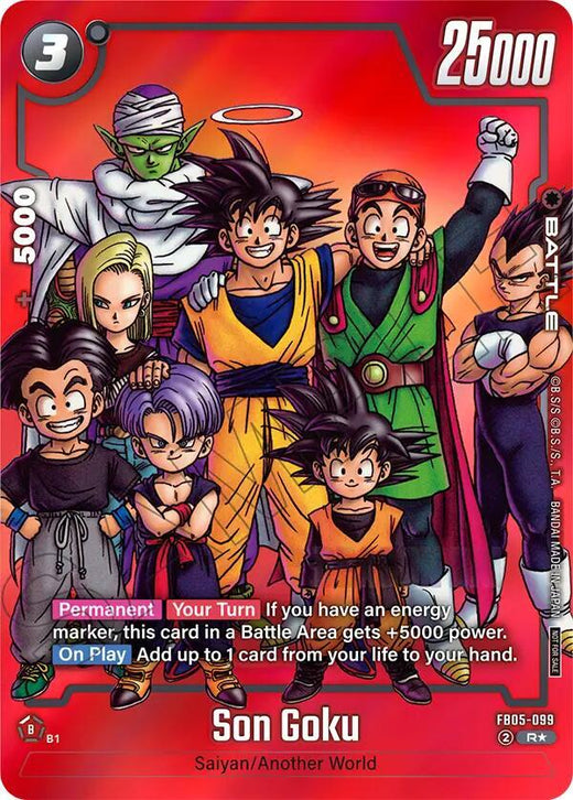 Son Goku - FB05-099 (Paquete limitado Versión MANGA 01) FB05-099 R Foil