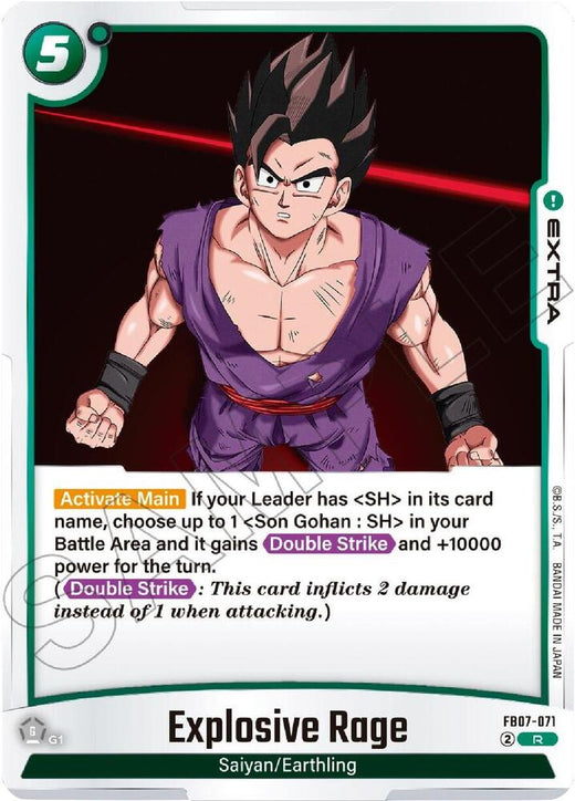 Furia Explosiva FB07-071 R Foil