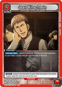 Jean Kirschtein | UE10ST: Attack on Titan Starter Deck | Uncommon | Normal | #UE10ST/AOT-1-084