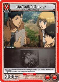 Bertholdt Hoover | UE10ST: Attack on Titan Starter Deck | Common | Normal | #UE10ST/AOT-1-102