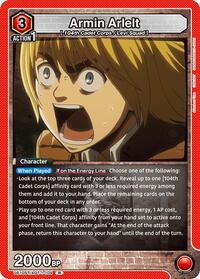 Armin Arlelt (104) | UE10ST: Attack on Titan Starter Deck | Rare | Normal | #UE10ST/AOT-1-104