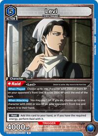 Levi | UE10ST: Attack on Titan Starter Deck | Rare | Normal | #UE10ST/AOT-1-110