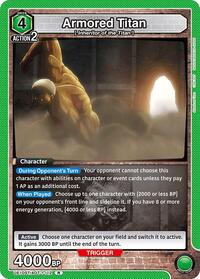 Armored Titan | UE10ST: Attack on Titan Starter Deck | Rare | Normal | #UE10ST/AOT-1-112