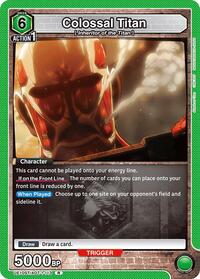 Colossal Titan | UE10ST: Attack on Titan Starter Deck | Rare | Normal | #UE10ST/AOT-1-113