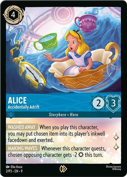 Alice - Accidentally Adrift 2 Promo Cold Foil