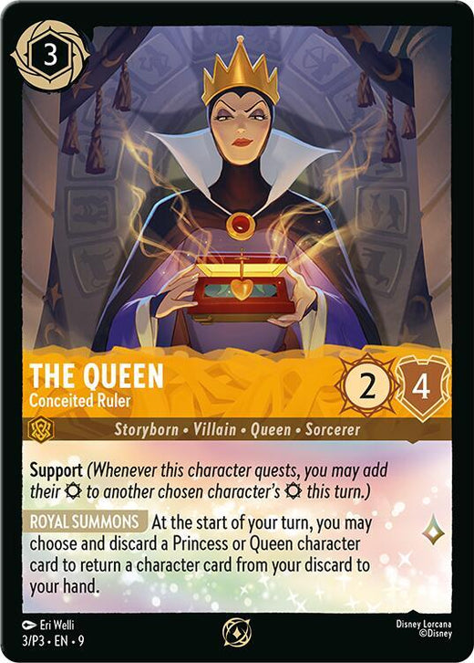 The Queen - Conceited Ruler 3 Promo Cold Foil