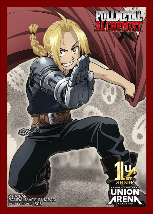 Union Arena Rare Battle AP Card Sleeves - FULLMETAL ALCHEMIST (3-Pack)