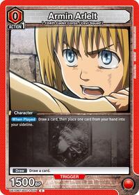 Armin Arlelt (075) | UE10BT: Attack on Titan | Common | Normal | #UE10BT/AOT-1-075